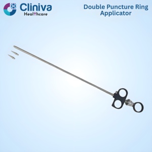 Aplicador de Anillos Dobles para Hemorroides, Instrumento Quirúrgico de Acero Inoxidable, Herramienta Médica para Operaciones Hospitalarias - Product Image 2