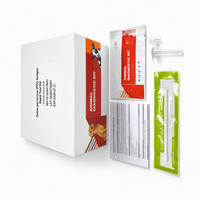 Kit de test rapide vétérinaire à 99 % de précision – Bandelette de diagnostic des maladies animales en 10 minutes pour la détection du parvovirus, de la maladie de la peste canine, du CPV, du CDV et du FPV chez le chien et le chat