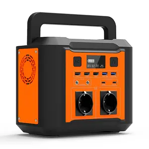 Tragbare Power Bank Station 300W 80000mAh Solargenerator mit AC DC USB-Anschlüssen Backup-Batterie für Wohnmobil/Van Trip Camping Notfall