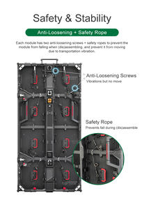 Pantalla LED para Video Wall Interior Chipshow P2.6 2.6mm P2.61 2.61mm P3.9 3.9mm P3.91 3.91mm, Pantalla LED de Alquiler para Escenarios y Conciertos - Product Image 4
