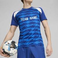 Baju Jersey sepak bola poliester cepat kering desain baru khusus Maillot De Football seragam sepak bola sejuk