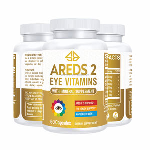 Complément alimentaire pour les yeux OEM, soutien complet de la santé maculaire, protection de la vision, vitamine, 60 capsules pour adultes - Product Image 2