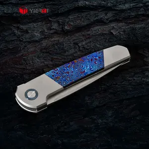 M390 Pocket Knife Folding Blade Knives TC Handle EDC Hunting Knives For Hiking Outdoor Survival Tactical