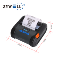 Impresora de Etiquetas de Bolsillo sin Tinta, Mini Impresora Térmica Portátil de Etiquetas, Impresora Móvil Portátil