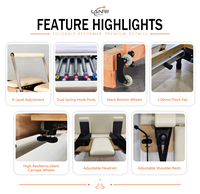 Appareil de Pilates Reformer en Bois de Chêne Pliable, Portable, Durable et Réglable de Qualité Supérieure pour la Maison (Vente en Gros)