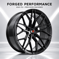 Rines de Aleación Multirradio Negros Brillantes de 15 16 17 18 19 Pulgadas 4x114.3 5x108 5x112 5x114.3 para BMW Mercedes Toyota Nissan Sport