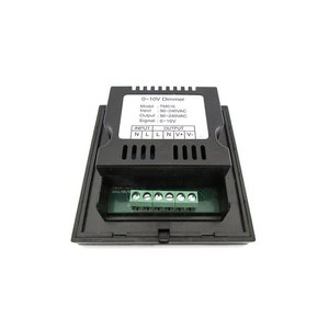 Atenuador LED de 220V 200W, Panel Táctil de Señal, Control Remoto Inalámbrico, Interruptor Manual de 0-10V, Salida de 1 Canal, Certificado ROHS TM016, Metal - Product Image 2