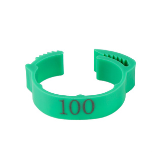 1000 Stück Verstellbare Hühnerfußringe Innendurchmesser 2 bis 2,4 cm Geflügel Einziehbare Fußringe - Product Image 4