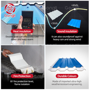 Twin Wall <strong>Bamboo</strong> Corrugated PVC <strong>Roofing</strong> <strong>Sheets</strong> Outdoor Synthetic Resin <strong>Plastic</strong> <strong>Roofing</strong> Panels - Product Image 4