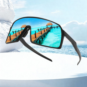 Polarized Cycling Sunglasses <b>Large</b> <b>Frame</b> Outdoor Sports UV Protection - Product Image 1