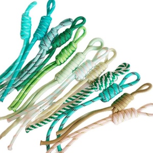 High-Performance Charm <b>Braided</b> Lanyard Keychain Handbag DIY Rope Knot Paracord <b>Accessory</b> Made From Durable Polyester - Product Image 1