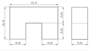 قالب اختبار DS عالي الدقة للمقارنة بين المسافة والحساسية وفقًا لمعيار الجمعية الأمريكية للحام <span class=keywords><strong>AWS</strong></span> D1.1 - Product Image 4