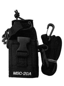 MSC-20A/B/C/D/E Funda universal de nailon para walkie talkie, funda protectora duradera con correa ajustable para la cintura L672 - Product Image 1