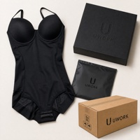 En gros OEM Marque Privée Faja Body Sculptant pour Femme avec Bonnets Moulés, Armatures, Taille Haute, Effet Ventre Plat et Fermeture à Crochets et Œillets