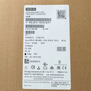 VFD SINAMICS G120C ใหม่ กำลังไฟ 18.5 กิโลวัตต์ 3AC380-480V 6SL3210-1KE23-8AF1 6SL3210-1SE21-0UA0 - Product Image 5