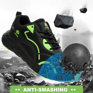 Sepatu keamanan kerja uniseks, alas kaki pelindung nyaman sol tengah Kevlar 2025 - Product Image 3