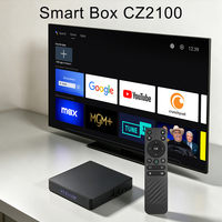 CZ2100 prend en charge le PoE et le RTC, boîtier pour affichage numérique et boîtier de lecture intelligent haute définition 4K. Boîtier TV 4K.