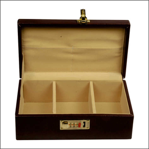 Boîte de rangement compacte à bijoux de mode vintage portable avec accessoire de voyage à fermeture ouverte pour femme - Product Image 5