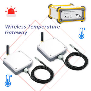 Système de surveillance de la sécurité de l'industrie médicale, 2 ensembles de passerelles de température sans fil multipoints, système de surveillance de l'environnement - Product Image 1