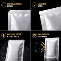 Sac en aluminium épais, résistant à la chaleur, sac hermétique pour garder les aliments frais et protégés de la lumière