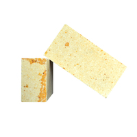 Briques d'alumine SIJIHUO 63% Al2O3 pour poêles à haute température, haute réfractarité (1580-1770°C), teneur en SiC 15%, taille standard 230x114x65mm