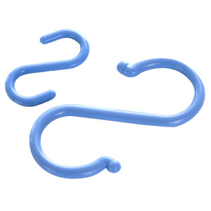 Multi-purpose S-shaped <b>hooks</b>, kitchen <b>hooks</b>, clothing <b>hooks</b>, <b>plastic</b> PP <b>hooks</b>, wholesale, 8-pack - Product Image 5