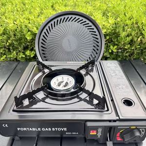 Portable <span class=keywords><strong>Butane</strong></span> Pique-Nique Réchaud Camp Coupe-Vent Mental Réchaud À Gaz avec Valise Pique-Nique Randonnée Mini Pliant Cuisine <span class=keywords><strong>Camping</strong></span> Réchaud À Gaz - Product Image 1