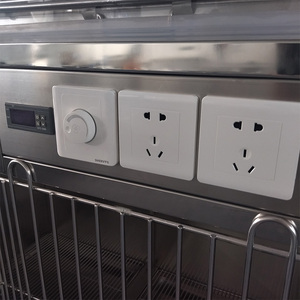 Cage vétérinaire en acier inoxydable pour hôpital vétérinaire, enclos pour animaux, cage de récupération vétérinaire, équipement médical vétérinaire - Product Image 4