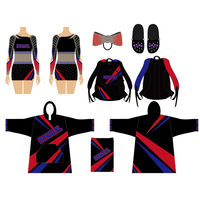 Jeunesse One Stop Service Cheerleading Uniforme Warm up Set Survêtements Danse Outfit Cheerleading Accessoires Cheer Pratique Porter