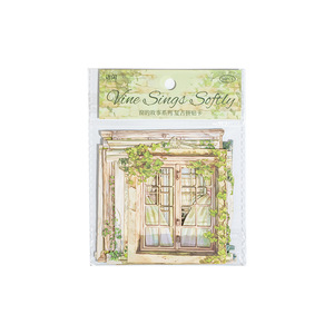 ชุดการ์ดภาพปะติดวินเทจ10ชิ้น/แพ็ควัสดุหลายร้อยแบบทำมือสำหรับตกแต่งฉากภาพปะติดกระดาษ - Product Image 5