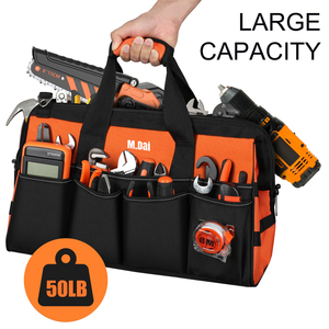 Sac à outils tactique robuste imperméable orange, capacité de 150 lb, sangle réglable, poignée rembourrée, personnalisable OEM, transport de voyage - Product Image 6