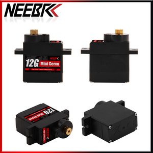 NEEBRC 12g Digital Micro Servo Metal Gear Motor de núcleo impermeable para 450 helicóptero <span class=keywords><strong>SCX24</strong></span> 1/24 RC coche <span class=keywords><strong>Axial</strong></span> <span class=keywords><strong>SCX24</strong></span> barco Wltoy parte - Product Image 6