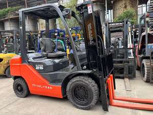 משומש <span class=keywords><strong>toyota</strong></span> מלגזה יפן עשה 2.5 טון דיזל 2.5ton הרמת קיבולת מחיר נמוך למכירה - Product Image 4