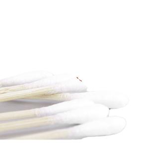 Esound Med Écouvillons médicaux en coton 20 cm stériles dégraissés à tête large avec tige en bambou, 10 pièces par paquet - Product Image 2