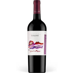 Vino tinto italiano Sicilia IGP Vino de mesa seco para carnes a la parrilla y platos a base de tomate 6 botellas por caja - Product Image 1
