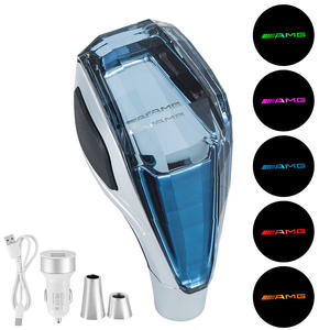 Pommeau de levier de vitesse en cristal pour Mercedes-Benz AMG, transmission automatique, design ergonomique avec options de logo - Product Image 1