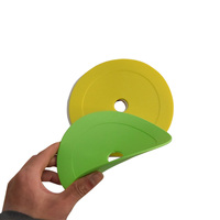 Cône Plat de Marquage de 6 Pouces Disques de Marquage en Plastique pour Football Soccer Hockey Basketball Équipement d'Agilité et d'Entraînement