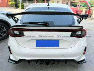 สปอยเลอร์หลังคาร์บอนไฟเบอร์ EPR แบบเสริมพร้อม Gurney Flap ติดตั้งง่ายสำหรับ Civic Type-R FL5 (2017-2020) - Product Image 3