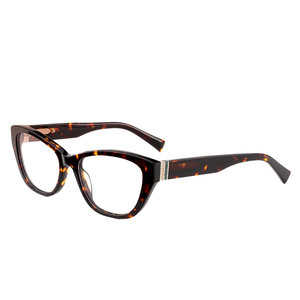 Rõ ràng Cat Mắt Kính máy tính cho phụ nữ sang trọng quang học theo toa Khung thời trang Eyewear Tính năng sexy Acetate dày phim hoạt hình - Product Image 1