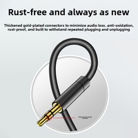 Câble audio XLR vers 3,5 mm pour diffusion en direct et enregistrement, compatible avec téléphone, PC, carte son et microphones à condensateur