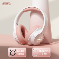 Headset Sibyl ENC, Headset ENC ANC, Headset Gaming, Headband Gaming, Headset Gamer, Headphone untuk Game PC