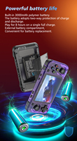 Consola de Videojuegos Retro HOT R36H, 3000 mAh, Pantalla de 3.5 Pulgadas, Sistema Linux, Arkos2.0 Original, 64 GB, con Más de 15000 Juegos, Compatible con PSP y PS1