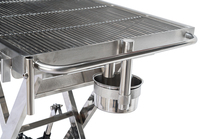 Longermay Vet Table de chirurgie électrique Opération Table d'opération vétérinaire Pet Chien Chat Table de marié chirurgicale