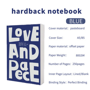 A5 Yüksek Kaliteli İplik Dikişli Amerikan Retro Defter 128 Yaprak Ofset Kağıt Öğrenci Okul Malzemeleri - Product Image 5