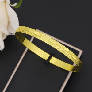 Brazalete JXX Jewelry de 65 mm para Adultos, Chapado en Oro de 24K, Brazalete de Moda para Mujer - Product Image 4
