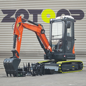 Бесплатная доставка мини-экскаватор 2,5 тонн EPA Farm небольшой экскаватор новый гусеничный экскаватор компактный мини-экскаватор двигатель мини-экскаватор - Product Image 6