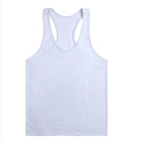 Fournisseur en gros hommes décontracté Gym Fitness entraînement débardeurs athlétique course à pied T-Shirts d'entraînement respirant musculation