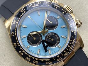 Reloj Mecánico de Buceo de Lujo de la Mejor Calidad, 40 mm, Fábrica VS V2, Acero 904L, Movimiento 4131, 126518, Peso 136 g, Reloj Cronógrafo Dorado - Product Image 2