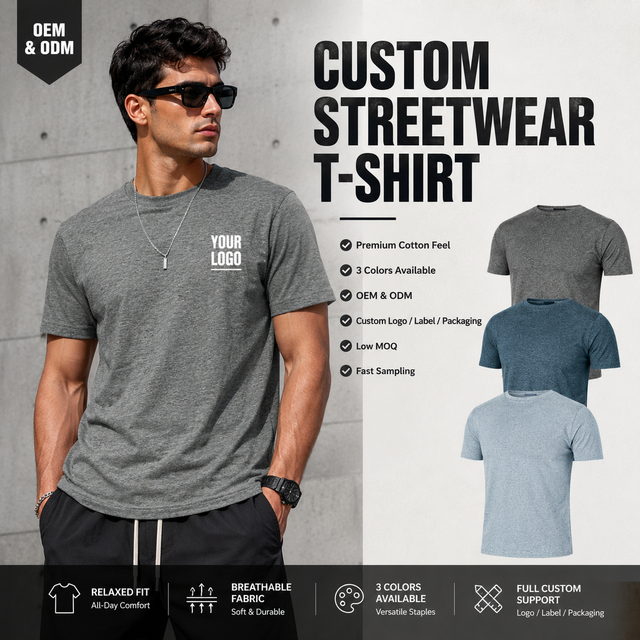 Slim Fit T Shirt Custom Made Cotton Polyester Fabric Breathable Casual Short Sleeve Men Tee High Quality Fashion Apparel