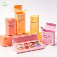 Boîtes d'emballage personnalisées pour maquillage avec logo, boîte en carton à rabat pour rouge à lèvres, gloss, baume à lèvres, palette de contour